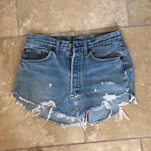 Vintage Levi denim skirt